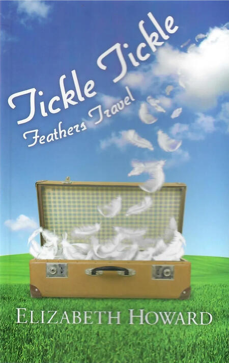 Elizabeth Howard - Christian Children's Author Elizabeth Howard, Christian author, holding two books from her Tickle Tickle children's series that share scripture and faith-filled stories.